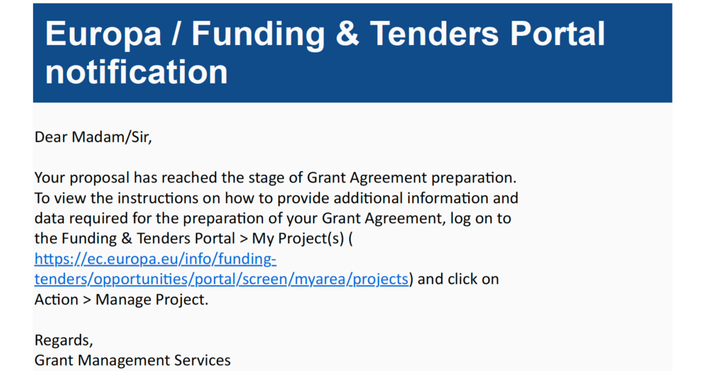 Grant Agreement